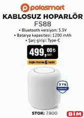 POLOSMART FS88 KABLOSUZ HOPARLÖR